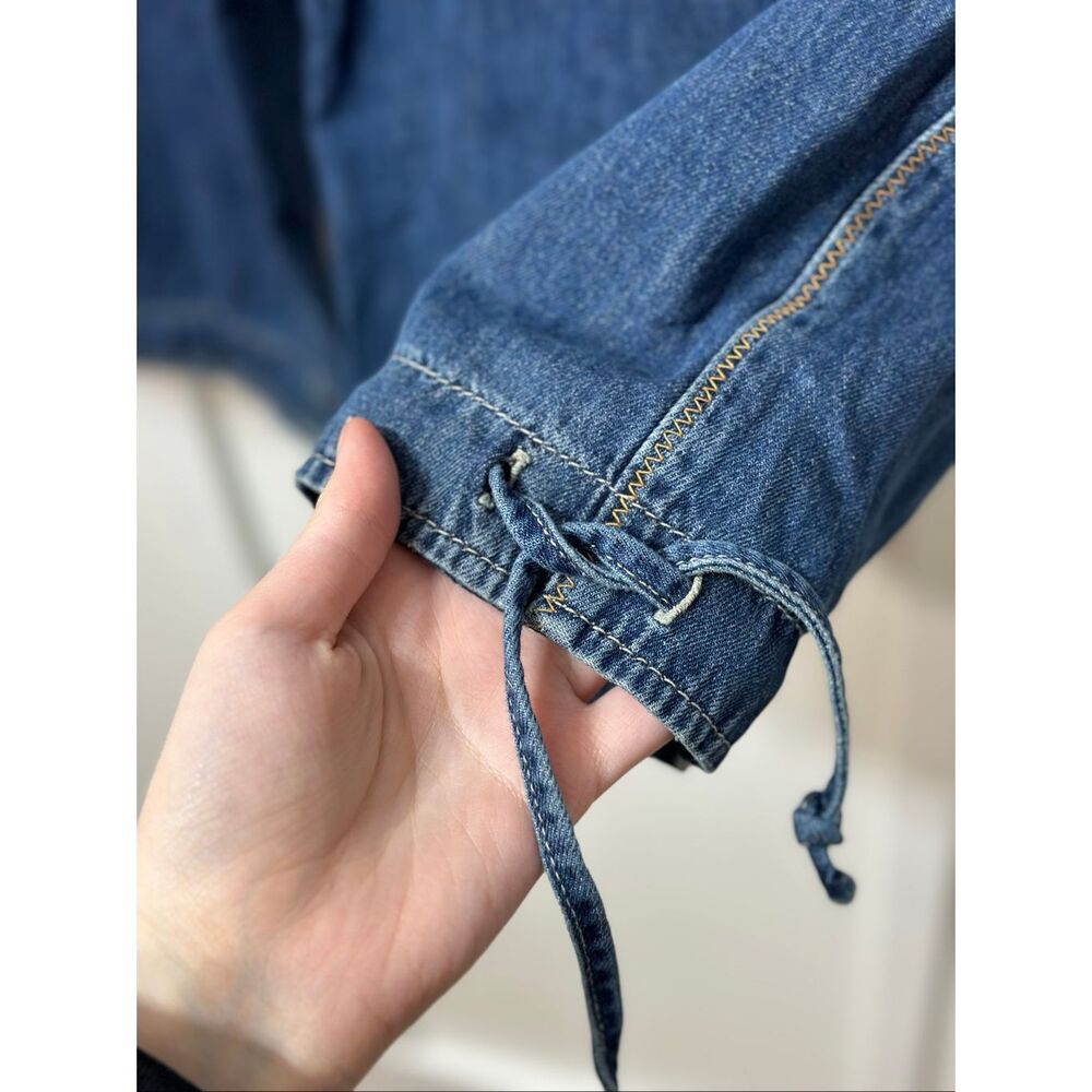 NWOT Free People We The Free Lotus Balloon Wide Leg Denim Jeans Women's 28 - Picture 5 of 11